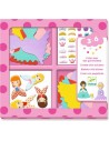 Crear con pegatinas - Me gustan las princesas