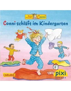 Conni schläft im Kindergarten