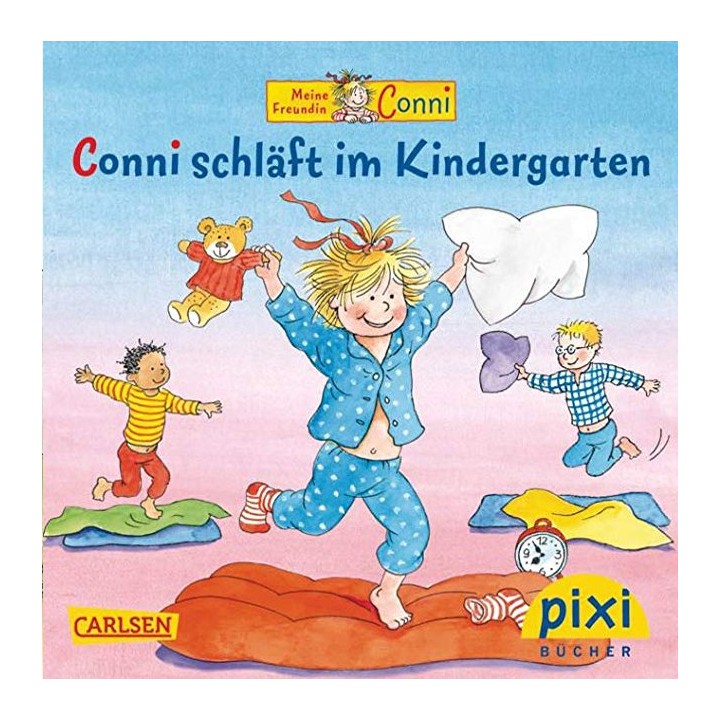 Conni schläft im Kindergarten