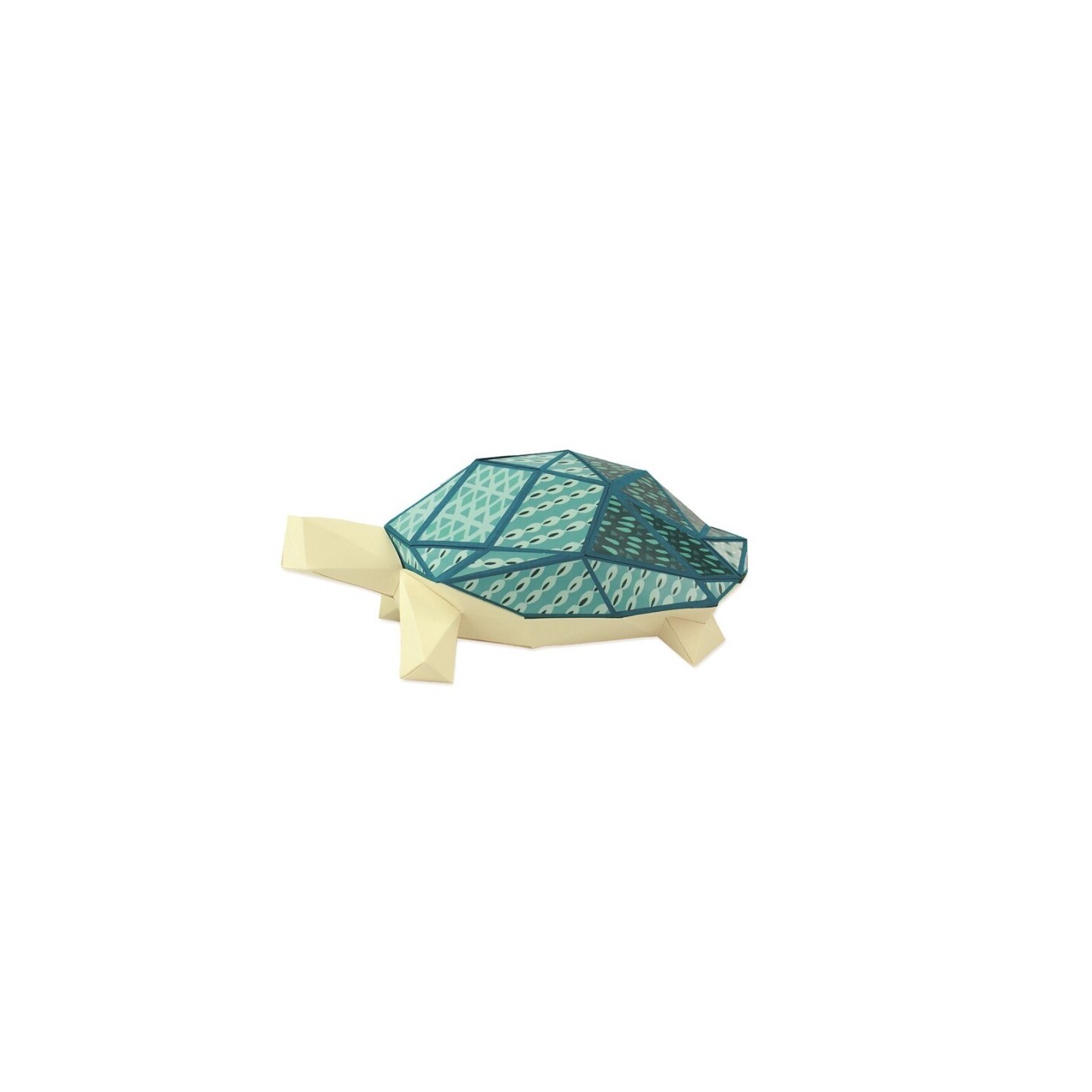 DIY 3D Tortuga de Papel
