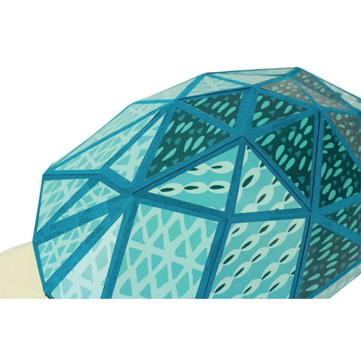 DIY 3D Tortuga de Papel
