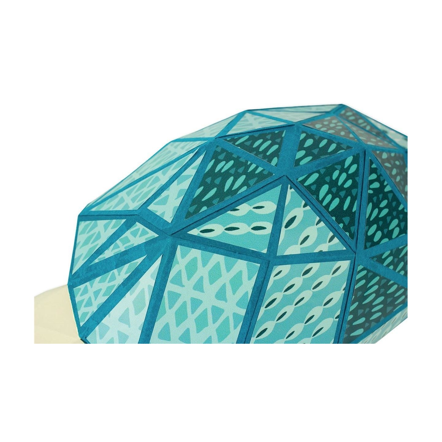 DIY 3D Tortuga de Papel