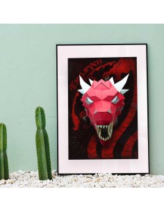 DIY 3D Dragón 2