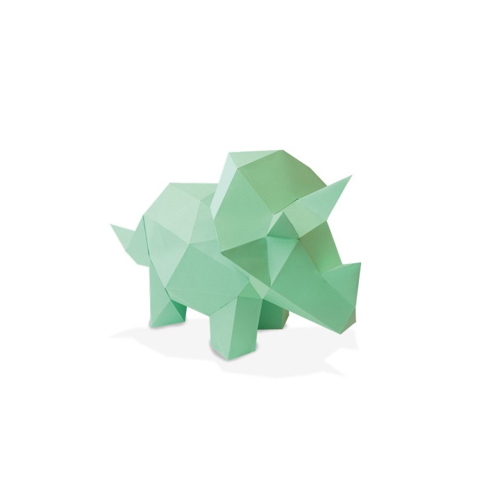 DIY 3D Triceratops Baby