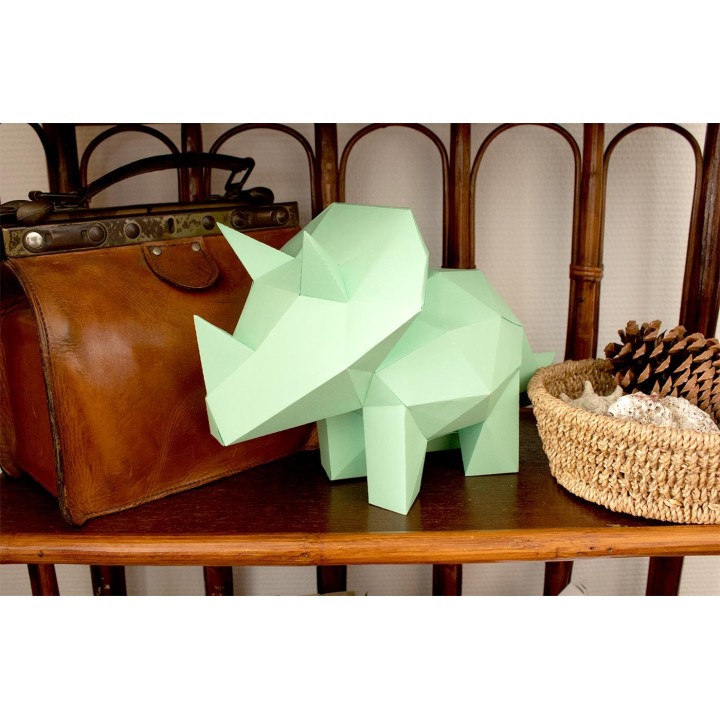 DIY 3D Triceratops Baby