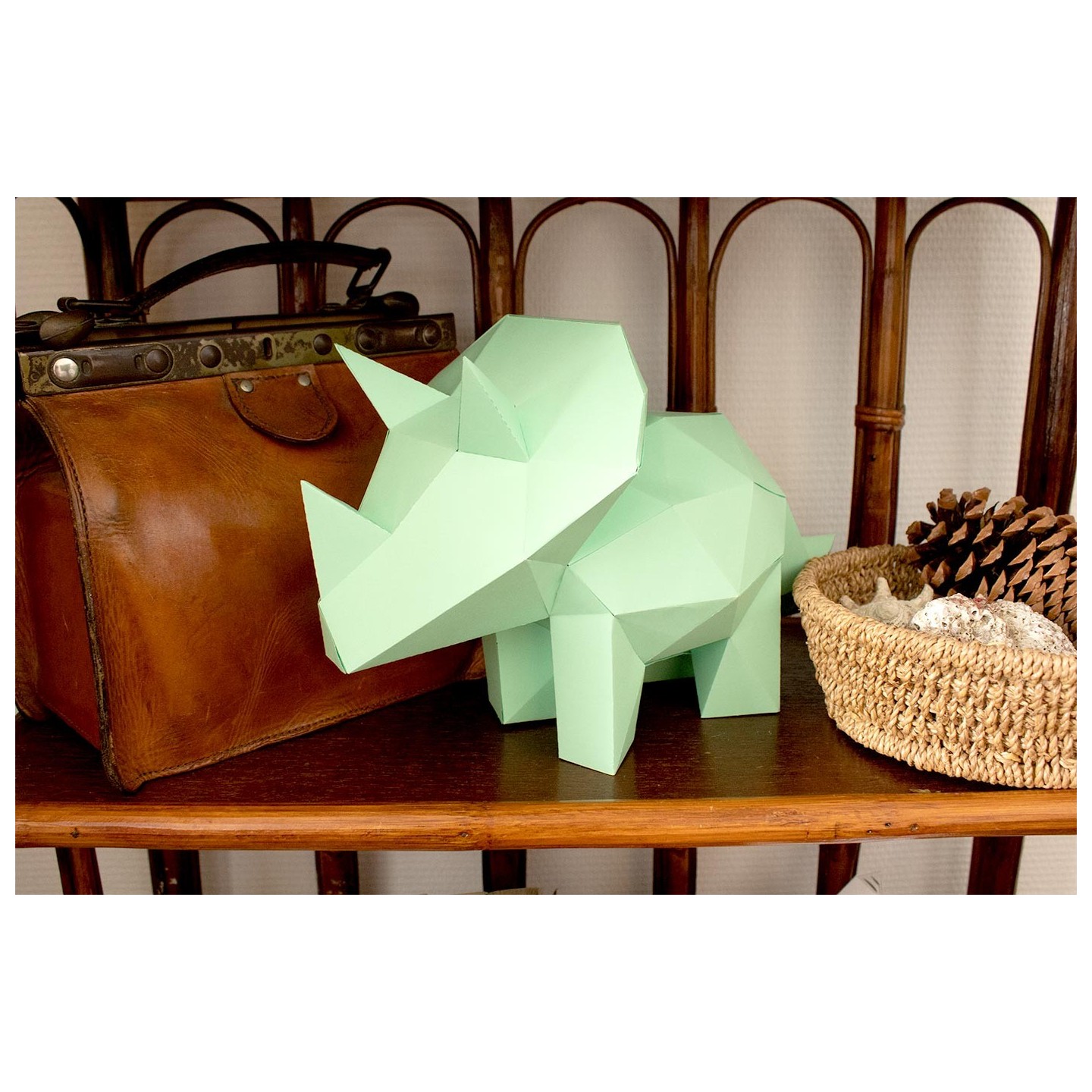DIY 3D Triceratops Baby