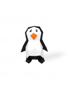 DIY 3D Pingüino Baby