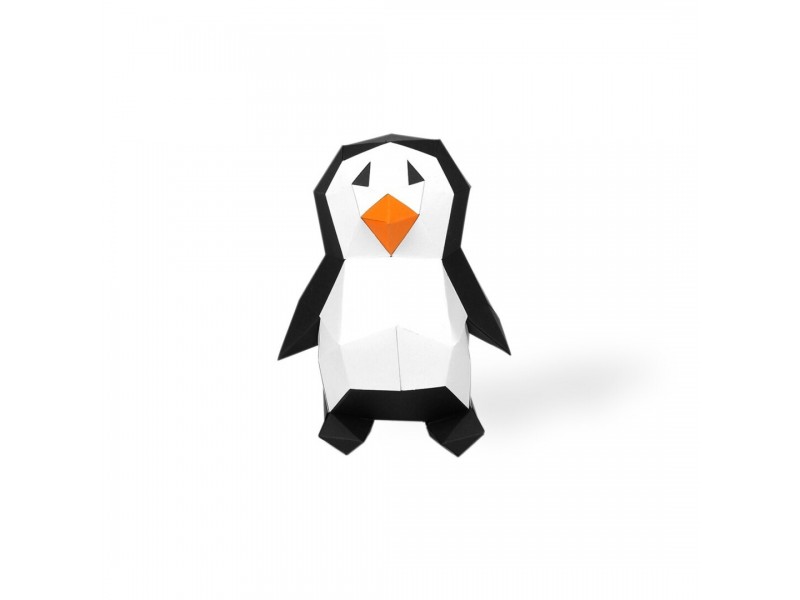 DIY 3D Pingüino Baby