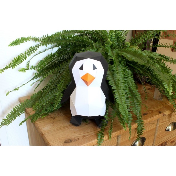 DIY 3D Pingüino Baby