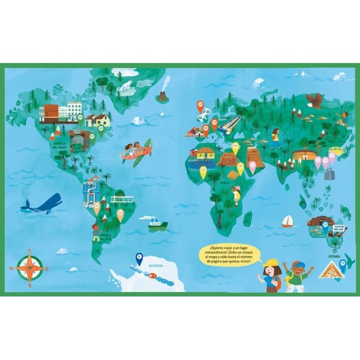 Atlas de lugares extraordinarios para descubrir el mundo