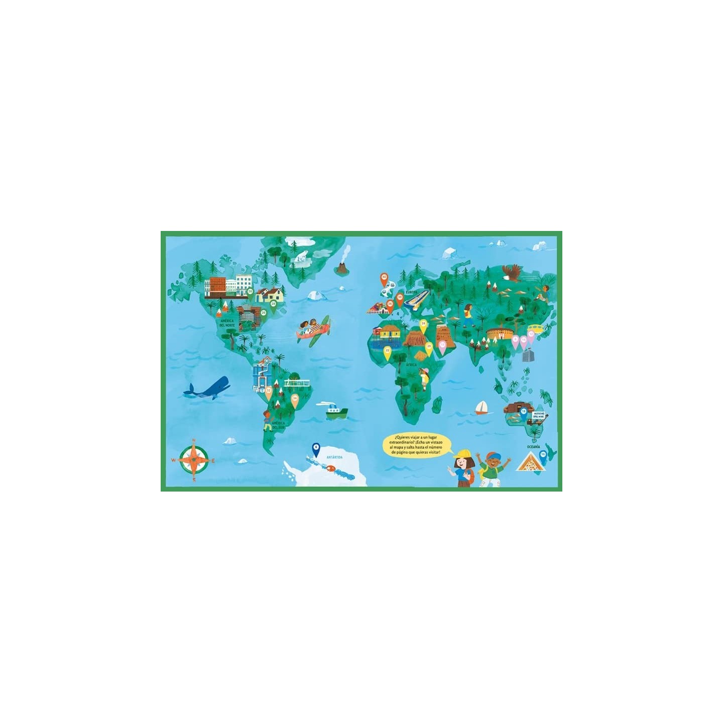 Atlas de lugares extraordinarios para descubrir el mundo