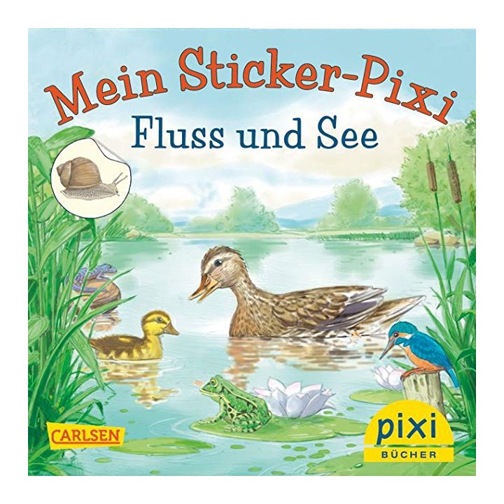 Mein Sticker-Pixi - Fluss und See