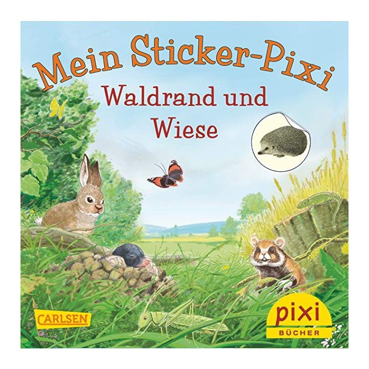 Mein Sticker-Pixi - Waldrand und Wiese