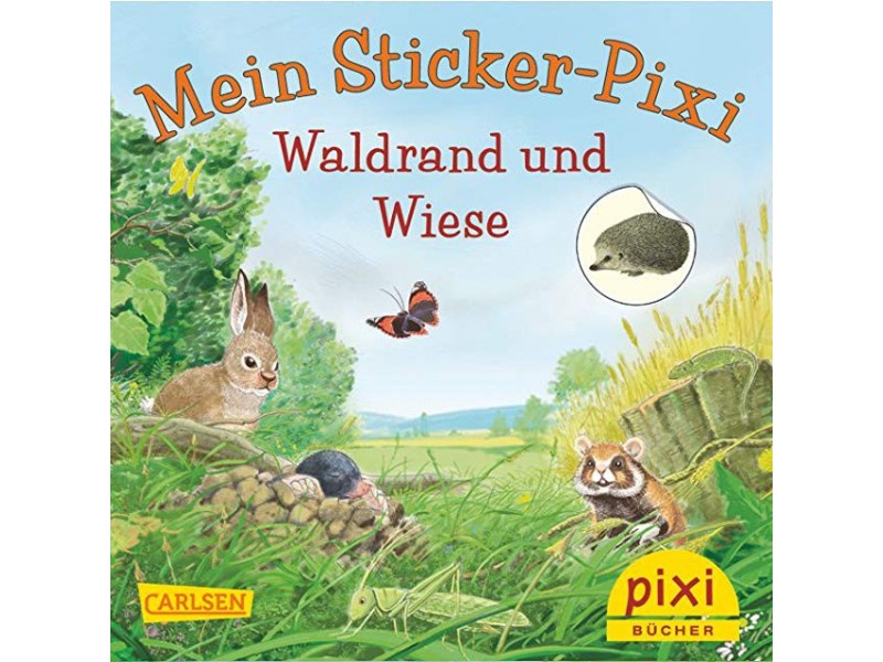 Mein Sticker-Pixi - Waldrand und Wiese