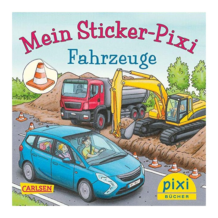 Mein Sticker-Pixi - Fahrzeuge