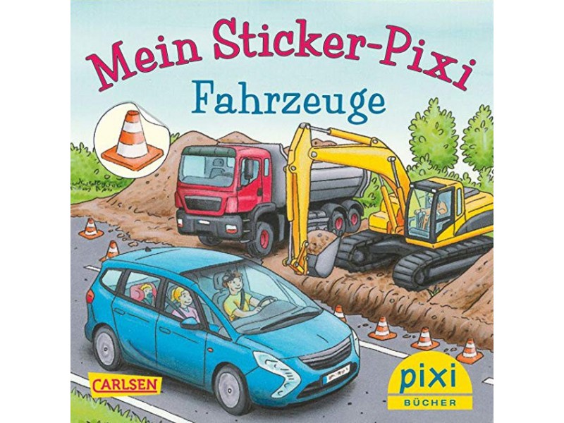Mein Sticker-Pixi - Fahrzeuge