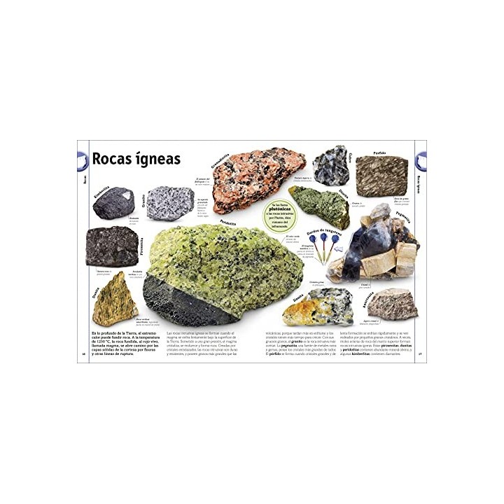 El libro de las rocas y los minerales... y otros tesoros del mundo natural