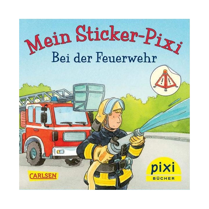 Mein Sticker-Pixi - Bei der Feuerwehr