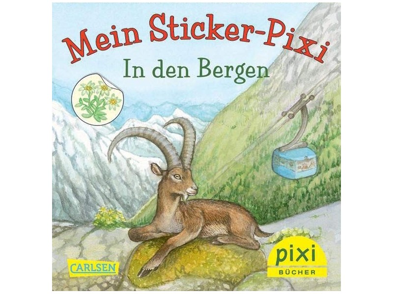 Mein Sticker-Pixi - In den Bergen