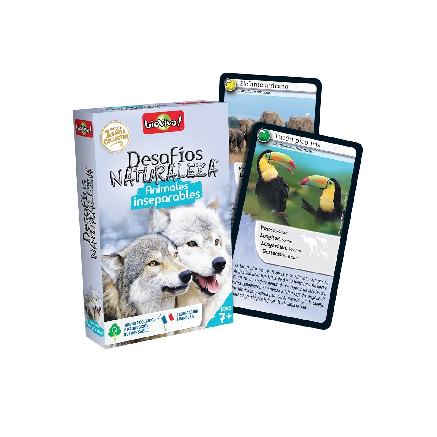 Cartas Desafíos Naturaleza: Animales Inseparables