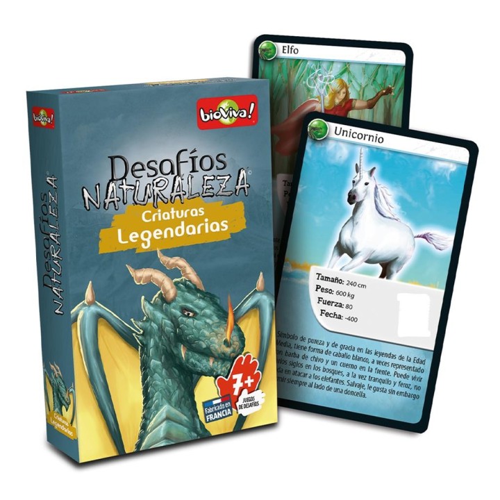 Cartas Desafíos Naturaleza: Criaturas Legendarias