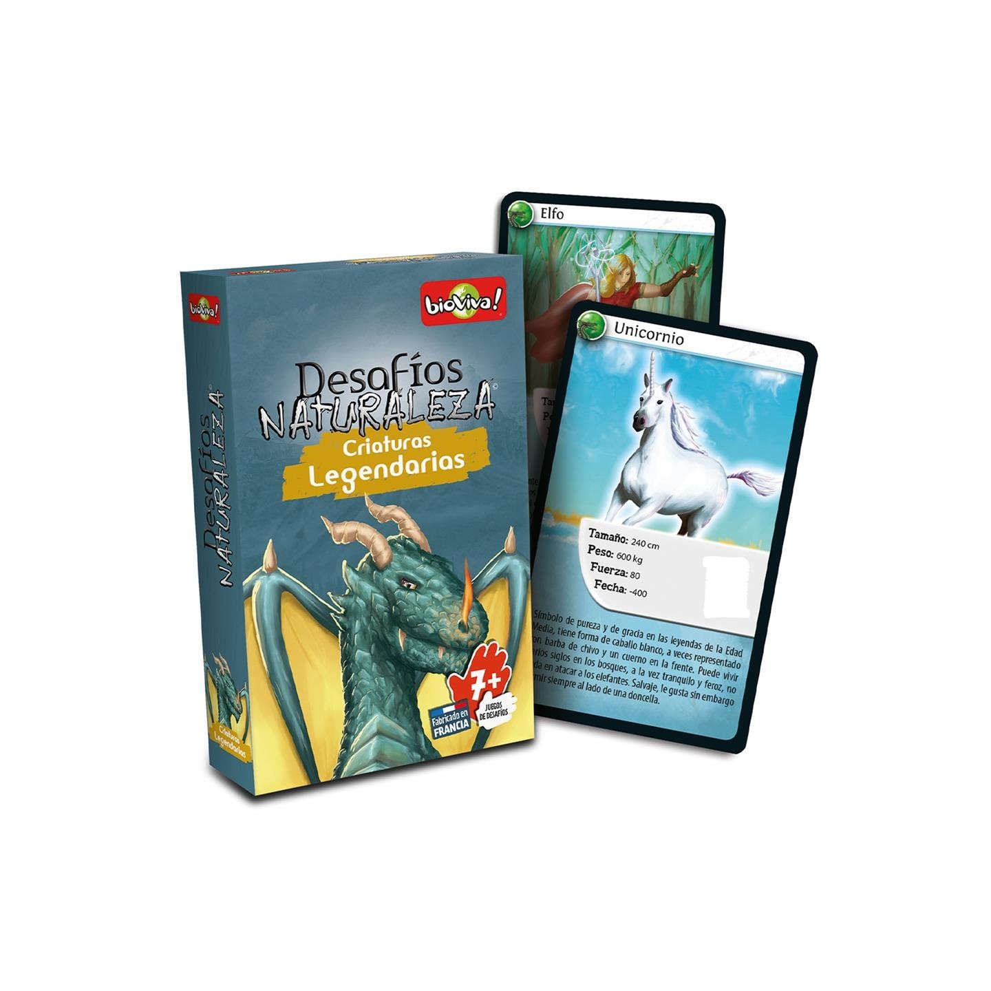 Cartas Desafíos Naturaleza: Criaturas Legendarias