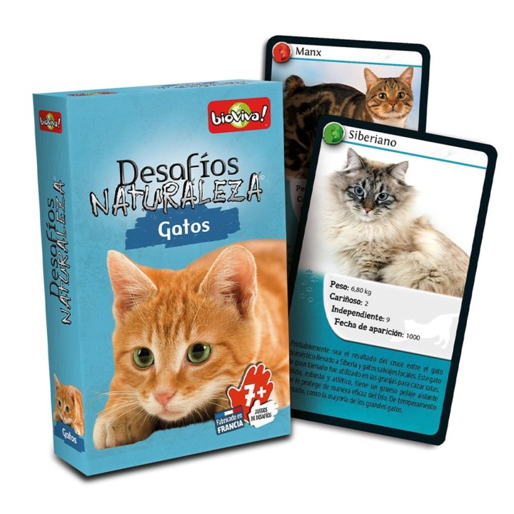 Cartas Desafíos Naturaleza: Gatos