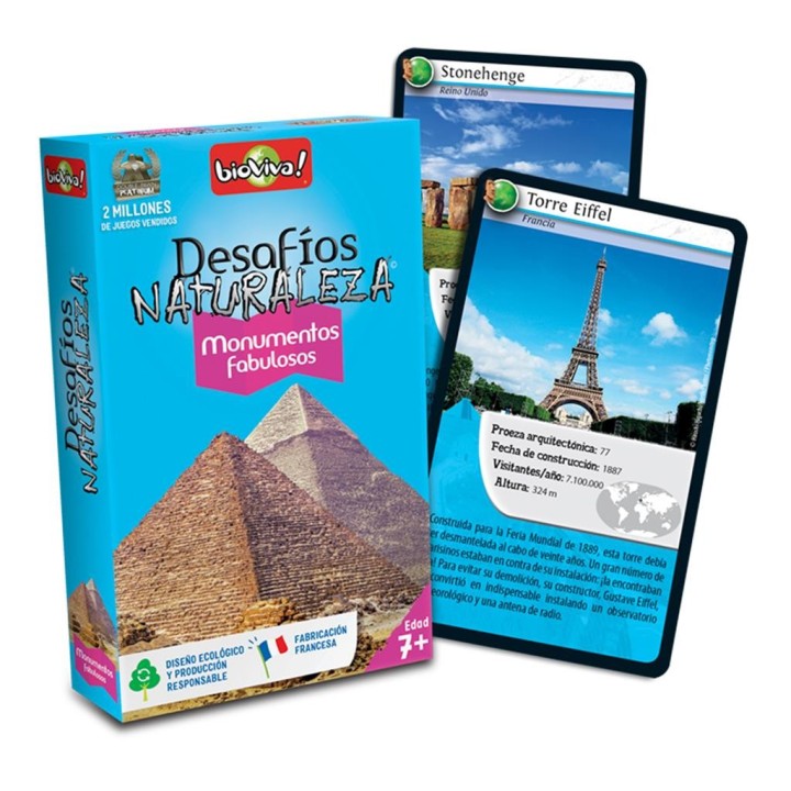 Cartas Desafíos Naturaleza: Monumentos