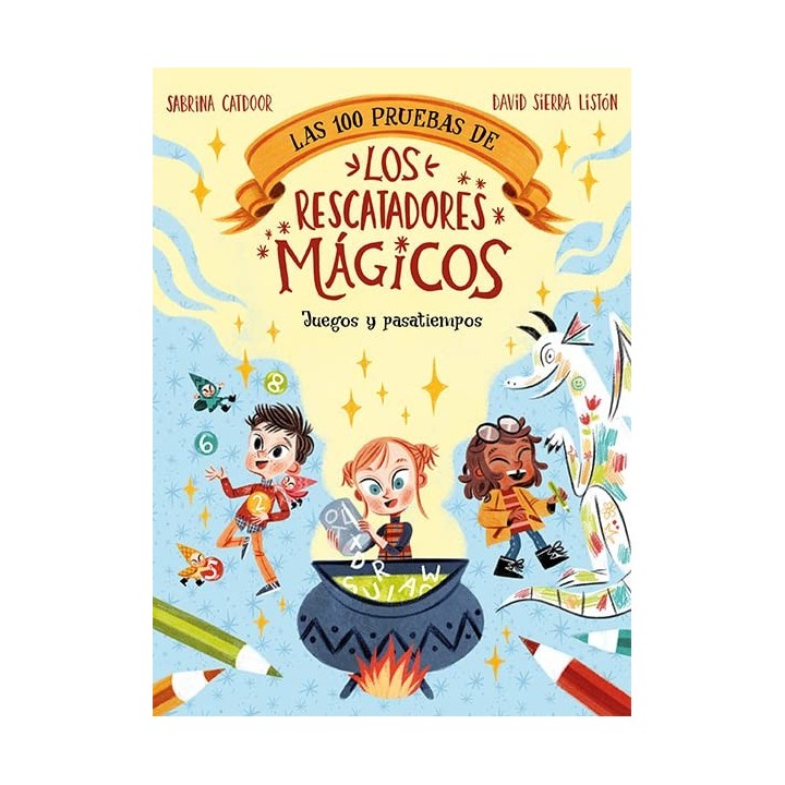 Las 100 pruebas de los Rescatadores Mágicos. Juegos y Pasatiempos.