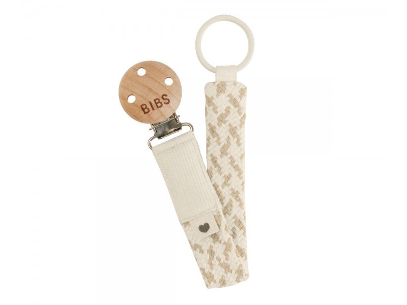 Sujetachupetes BIBS Trenzado Ivory/Vanilla