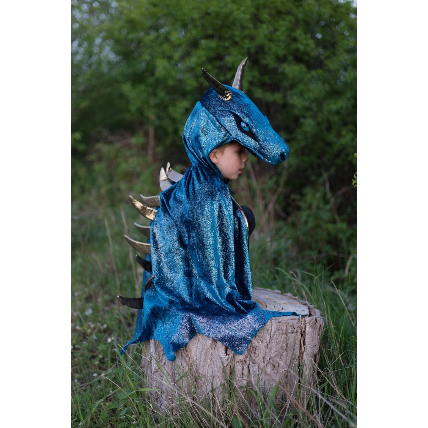 Capa Dragón Azul