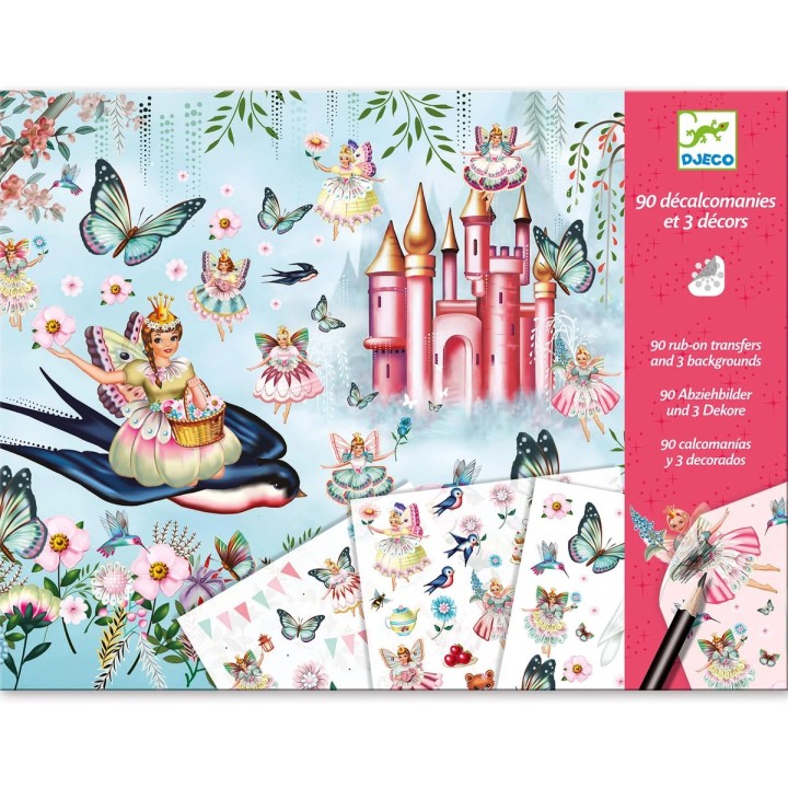 Calcomanías En el país de las hadas