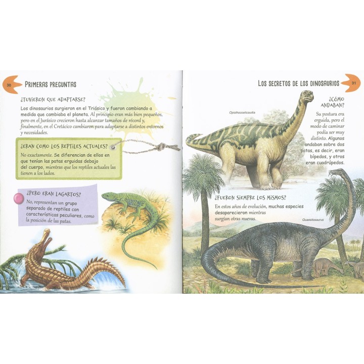 ¿Por qué? Preguntas y respuestas sobre dinosaurios