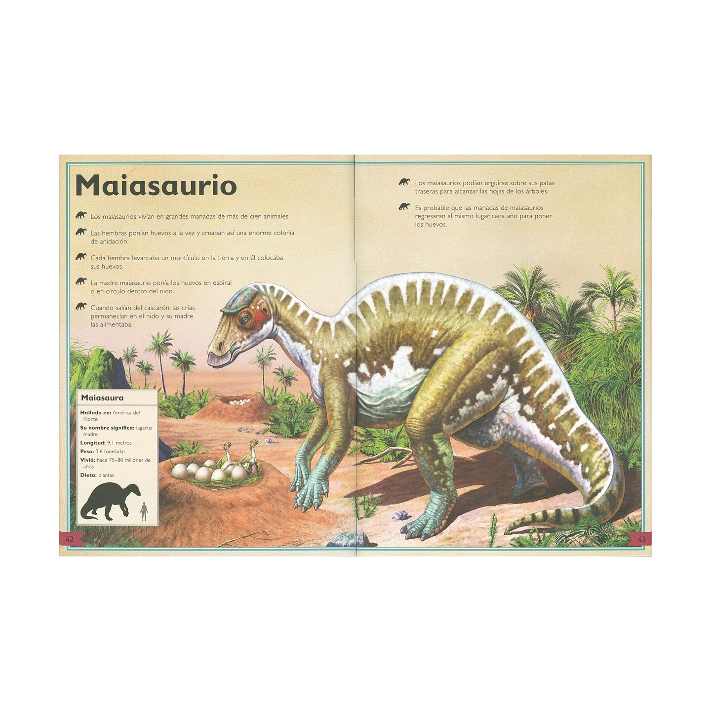 El majestuoso libro de los Dinosaurios