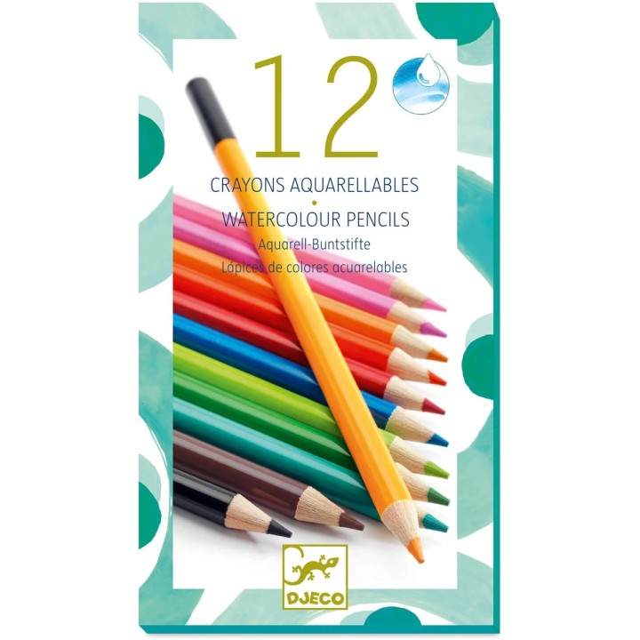 12 Lápices Acuarelables