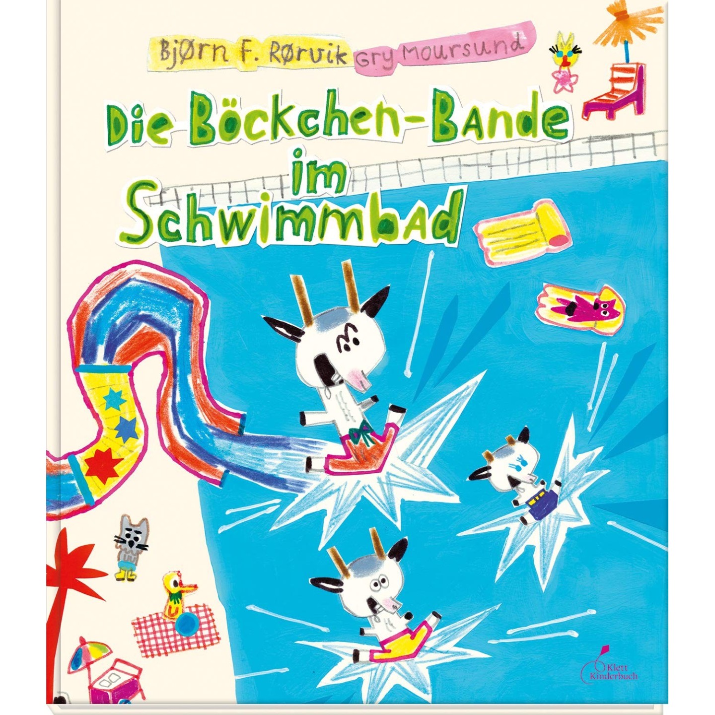 Die Böckchen-Bande im Schwimmbad