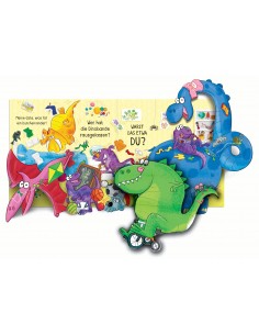 Mein verrücktes Pop-up-Klappenbuch: Achtung, Dinobande! 2