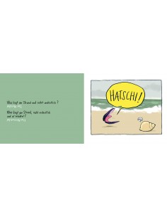 Was liegt am Strand und redet undeutlich? 2