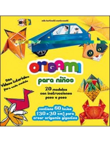 Origami para niños: 20 modelos con...