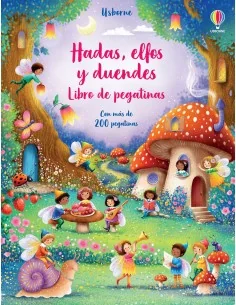 Libro de Pegatinas - Hadas, elfos y duendes