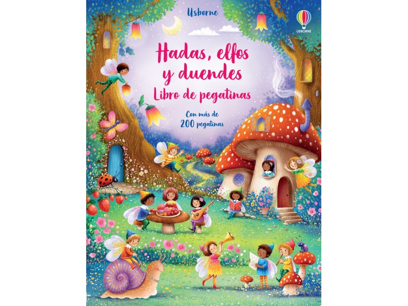 Libro de Pegatinas - Hadas, elfos y duendes