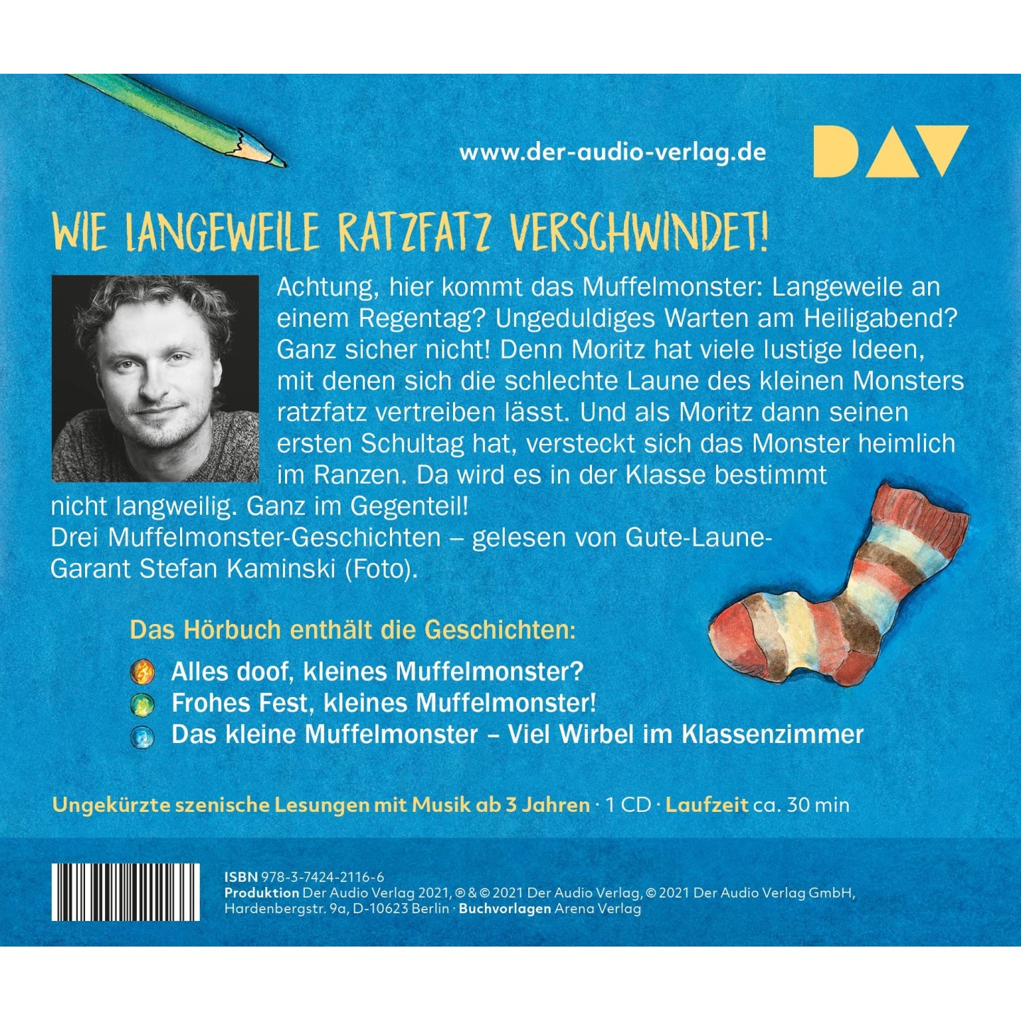 Alles doof, kleines Muffelmonster? (Audiolibro en CD)
