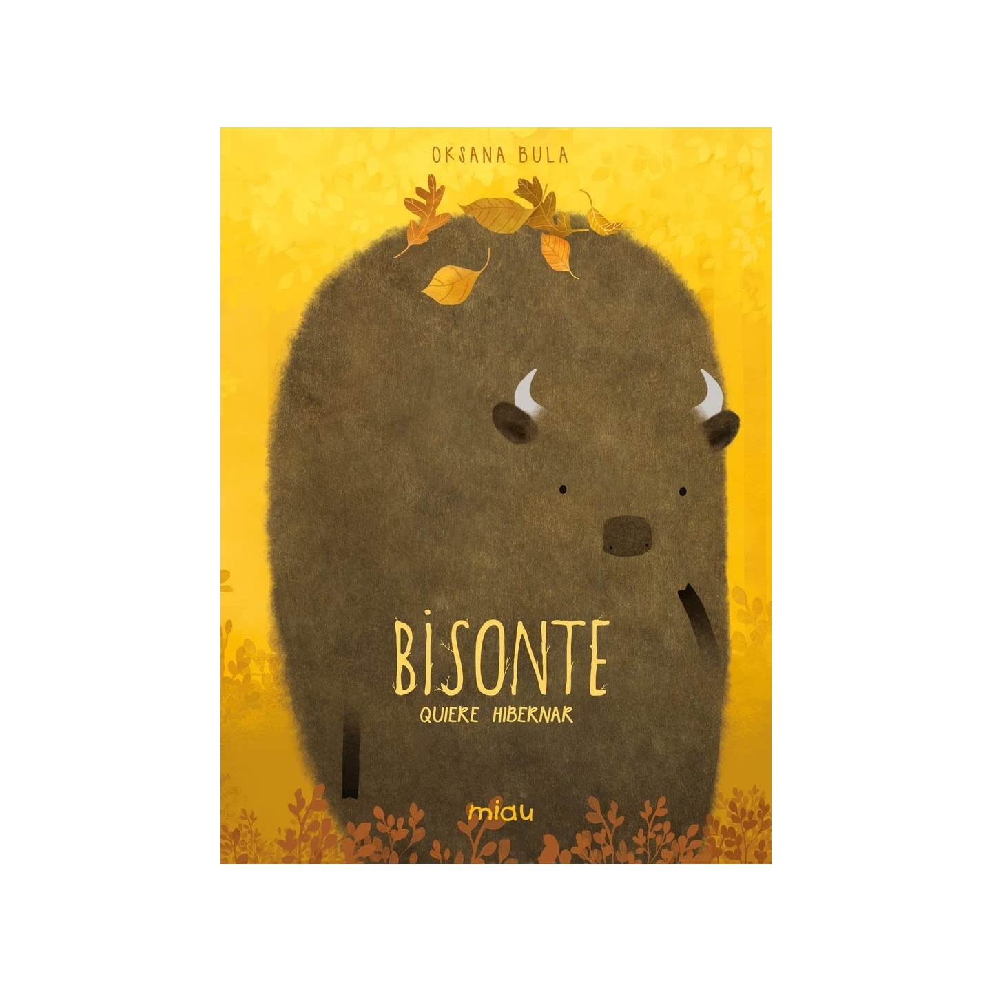 Bisonte quiere hibernar