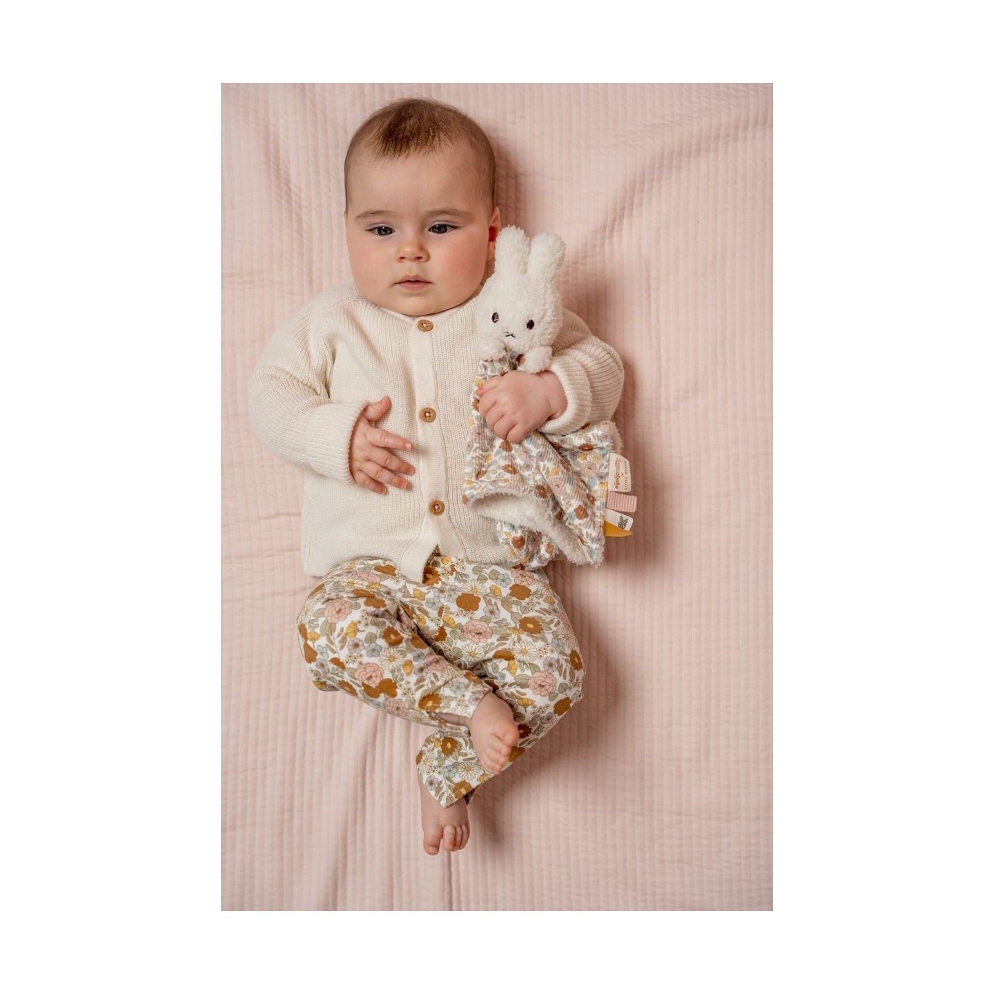 Doudou Miffy Vintage Flores