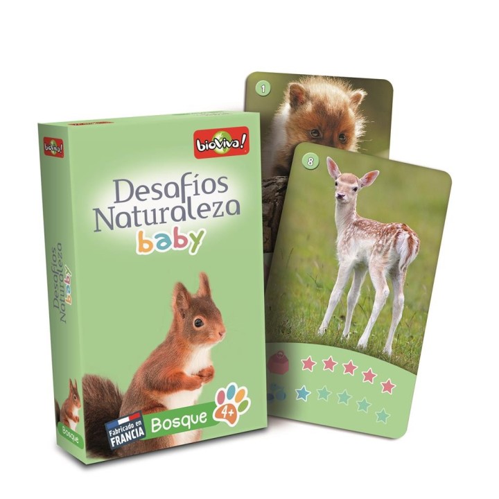 Cartas Desafíos Naturaleza Baby: Bosque