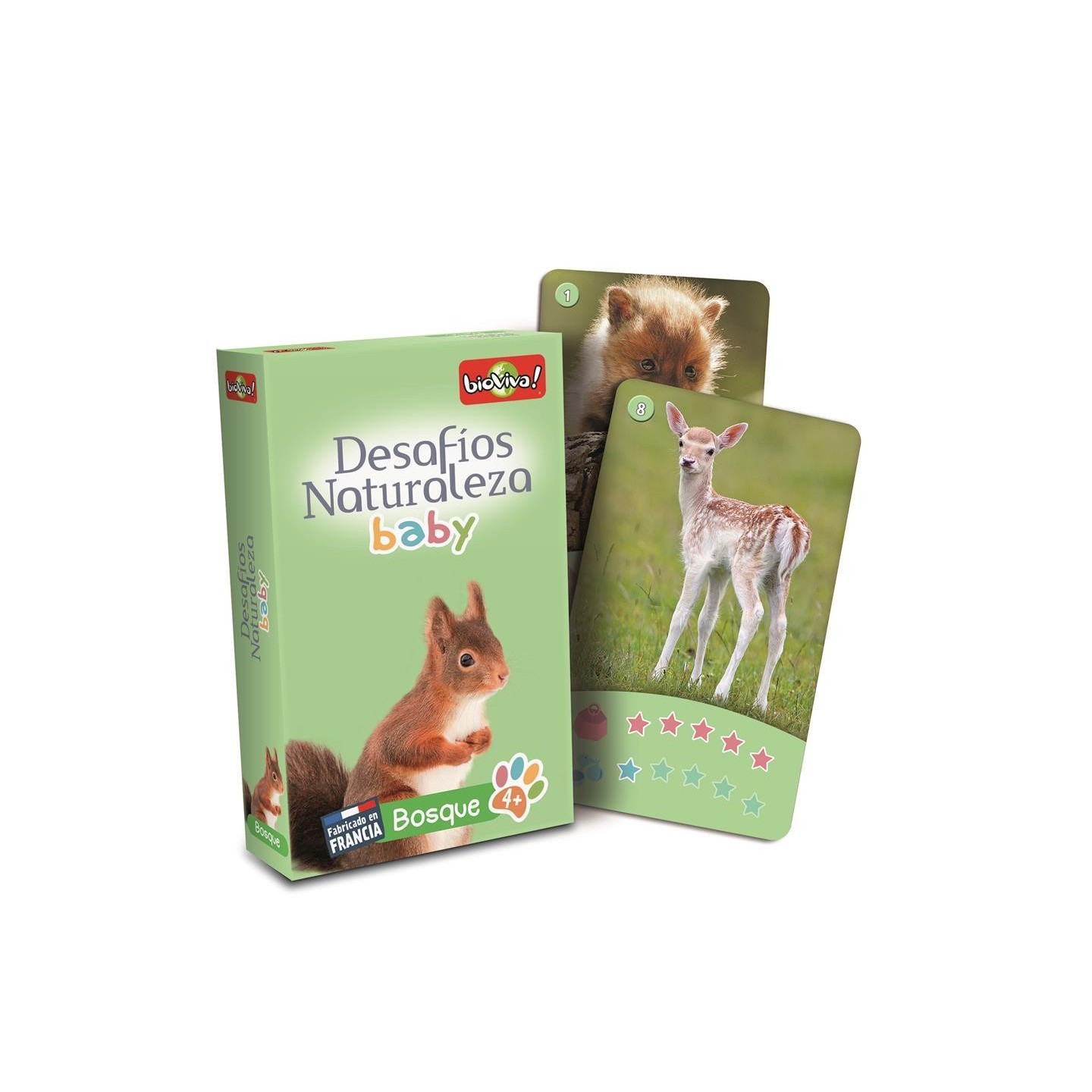 Cartas Desafíos Naturaleza Baby: Bosque