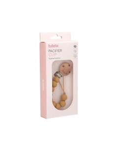 Sujetachupetes Silicona Pure Mostaza 2