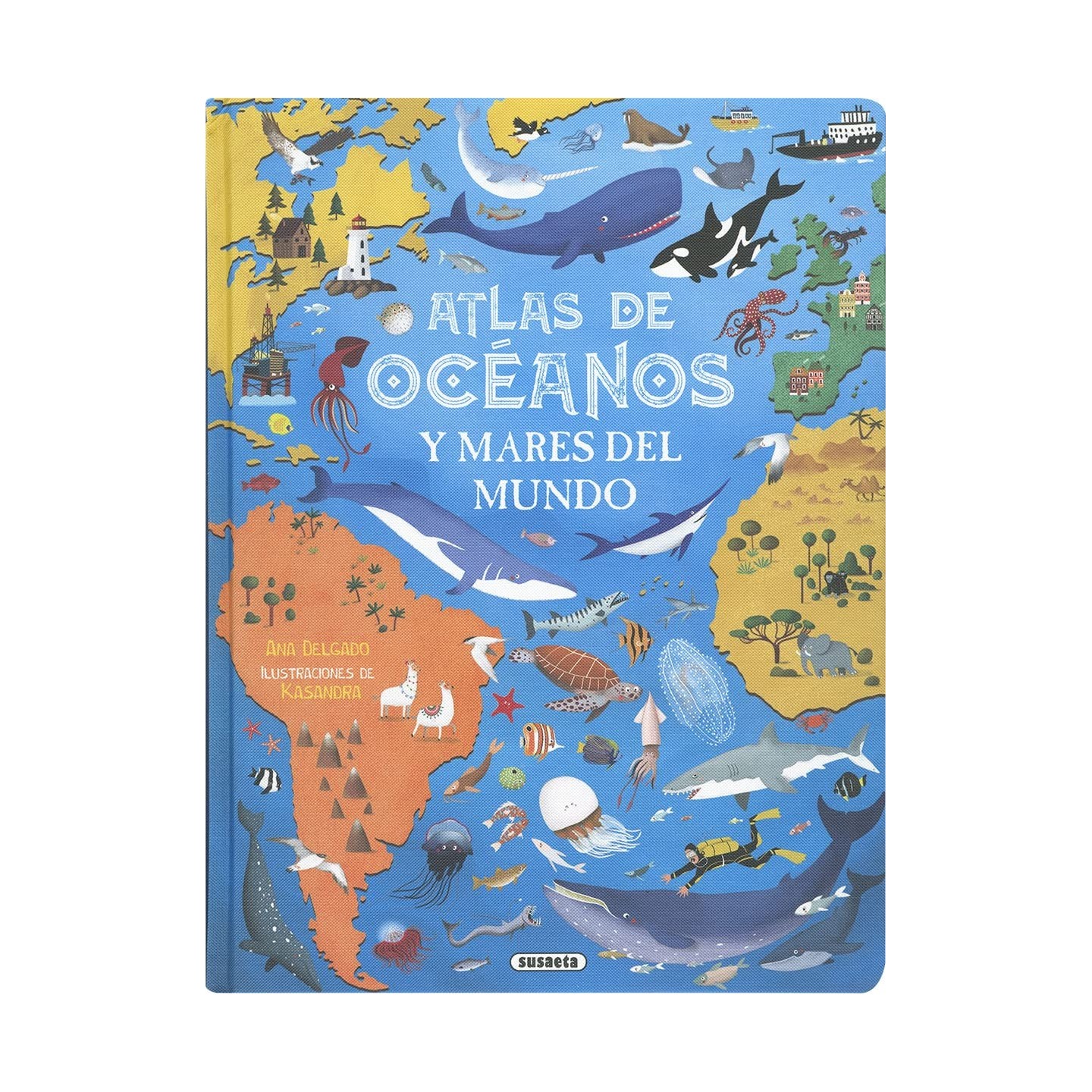 Atlas de océanos y mares del mundo