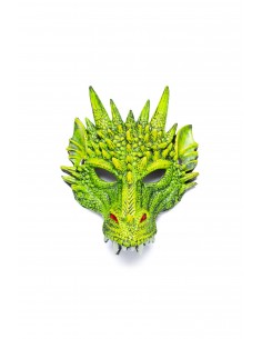 Máscara de Dragón Verde