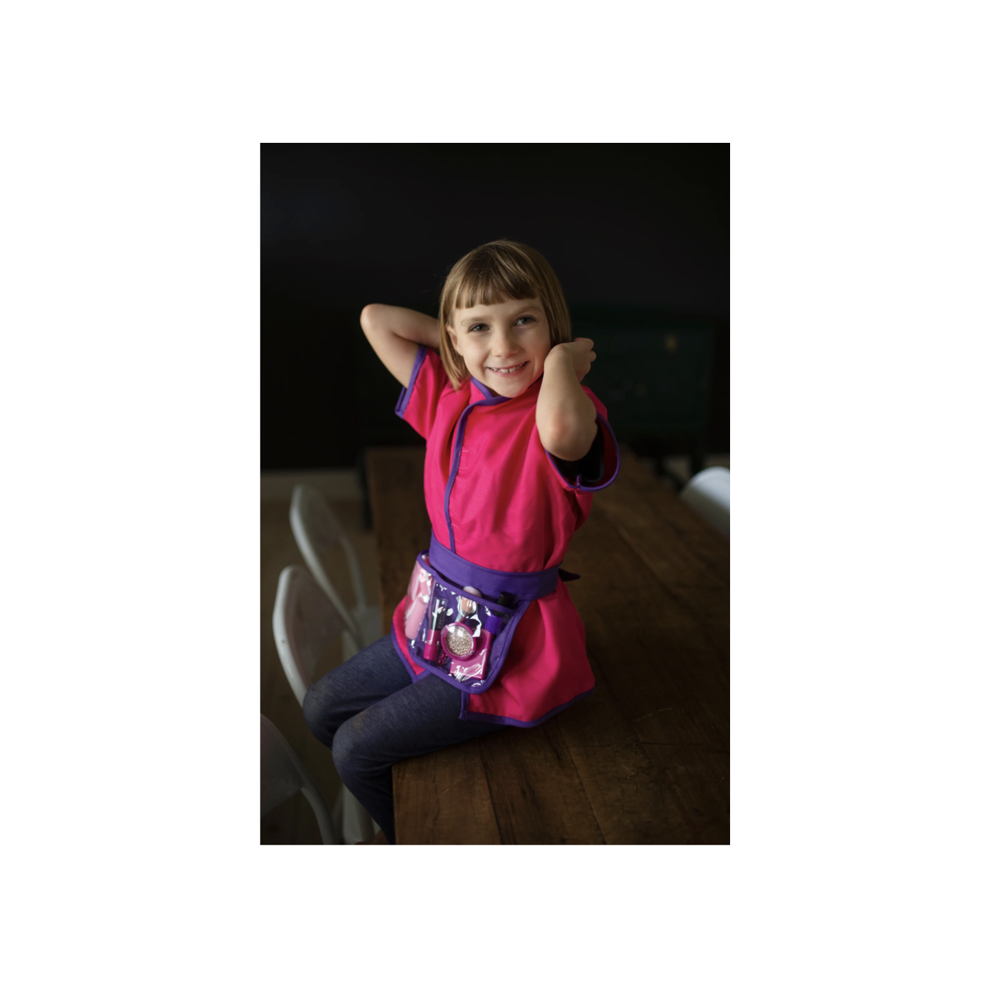 Disfraz Maquilladora Profesional 5-6 Años